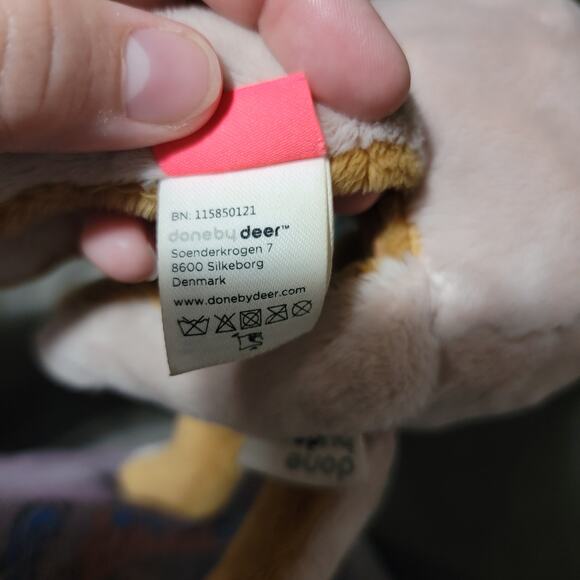 Done By Deer Octopus Activity Toy Plush Pink Powder Baby Teether Crinkle Sensory - Picture 6 of 7